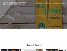 Tablet Screenshot of pritaghozie.com